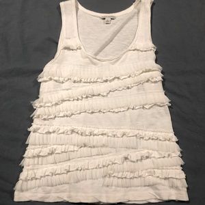 Banana Republic Ruffle tank
